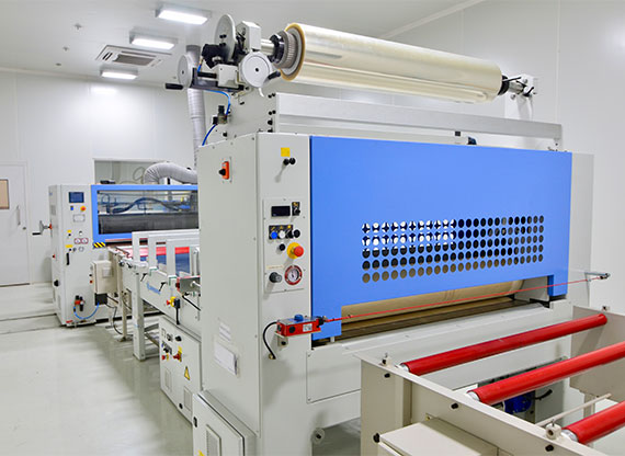 Flatline lamination machine from Barberan, Spain 